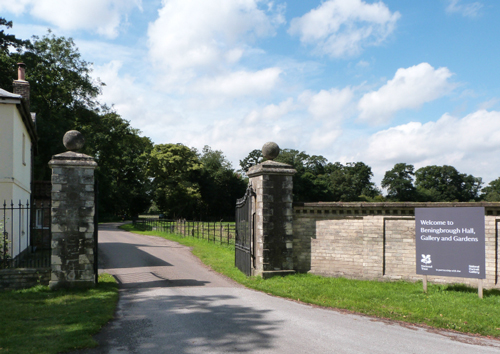 Entrance to Beningbrough Hall