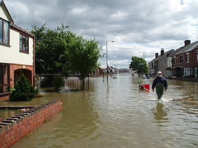 Flooding near Doncaster