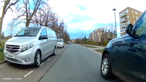 Close pass on Beech Grove, Harrogate