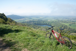 View from Sutton Bank towards Gormire Lake