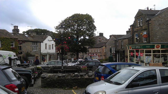 Cobbled square, Grassington