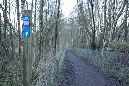 Path through woods, Mytholmroyd to Brearley