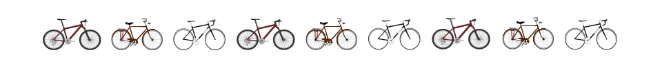Header image with bicycles