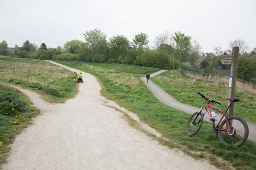 Start of Hudson Way in Market Weighton