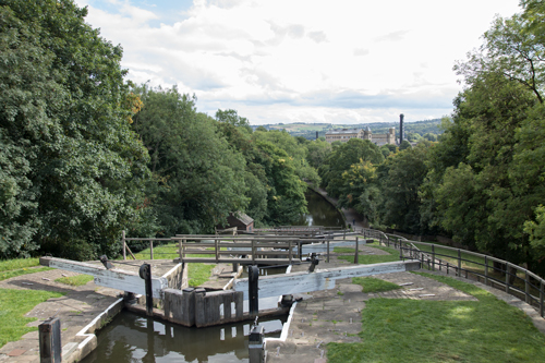 View from Five Rise Locks