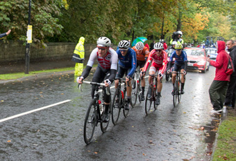 Lead group, UCI 2019 elite men's road race