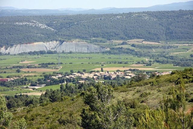 View from the Montagne d'Alaric