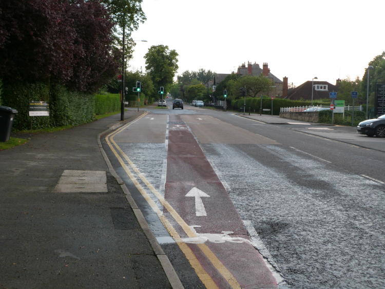 Otley Road juntion with Pannal Ash Road Otley Road juntion with Pannal Ash Road