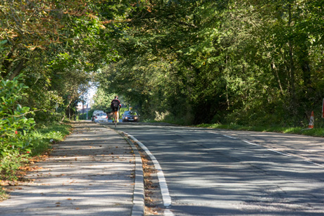 Climb up Penny Pot Lane from Oak Beck