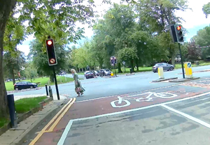 Red traffic lights