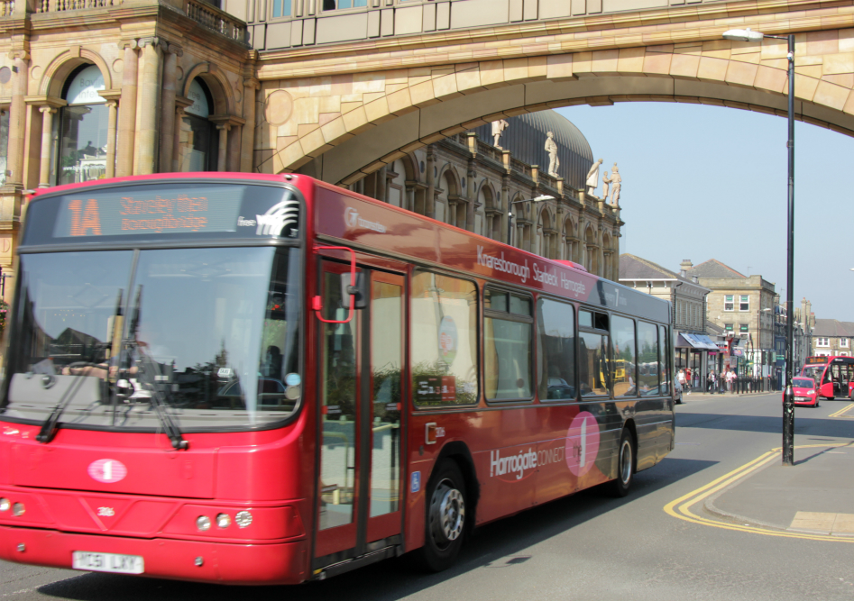 Harrogate-Knaresborough number 1 bus
