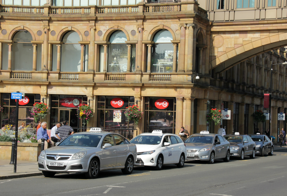 Taxi rank, Station Parade, Harrogate