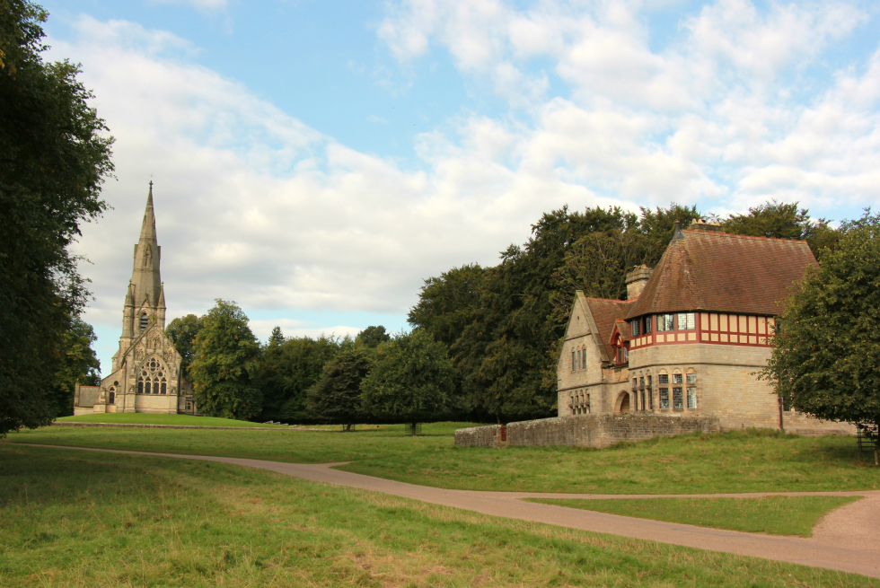 Studley Royal, Choristers House & St Mary's church